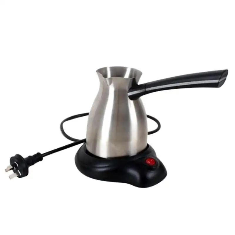 

300ml Stainless Steel Coffee Pot Anti-overflow Moka Mocha Coffee Maker Tools Electrical Water Kettle Teapot For Home Restaurant