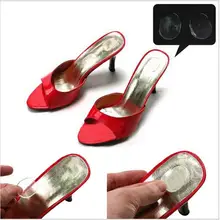 6 шт Силиконовые Мягкие стельки для обуви, Trasparent Мода каблук вставлены подушке, Pad Уход за ногами каблук носить, придерживаться обувные вкладыши