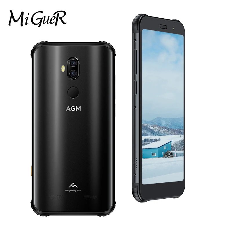 AGM X3 5 99 дюйма HD 18:9 IP68 водонепроницаемый мобильный телефон 8 ГБ ОЗУ 256 Гб ПЗУ Qualcomm