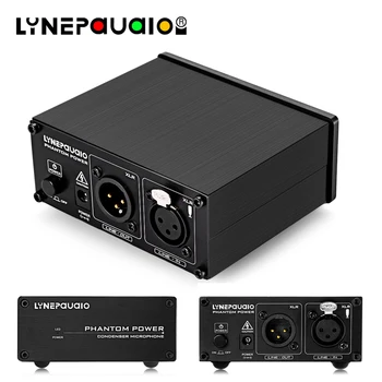 

Capacitance Microphone Phantom Power Supply +48V XLR Input/Output Capacitance Microphone Independent Power Supply