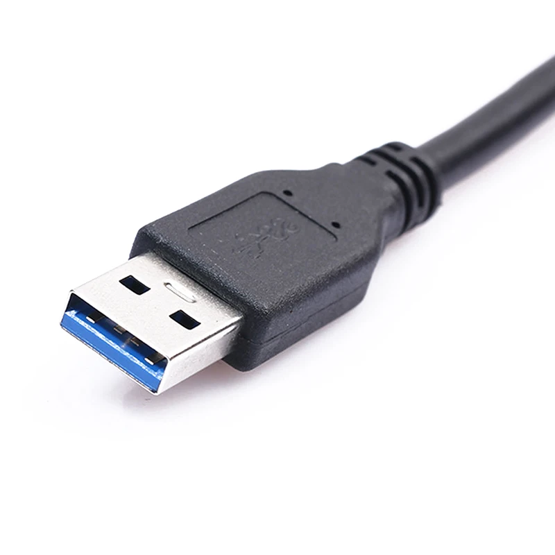 Onsale 33 см USB 3,0 Удлинительный кабель Тип A папа-мама кабели адаптер удлинитель провода шнур черный для ПК ноутбук