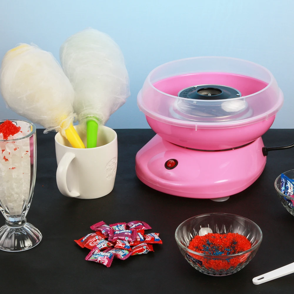Электрическая машина для изготовления сладких хлопковых конфет DIY приготовления