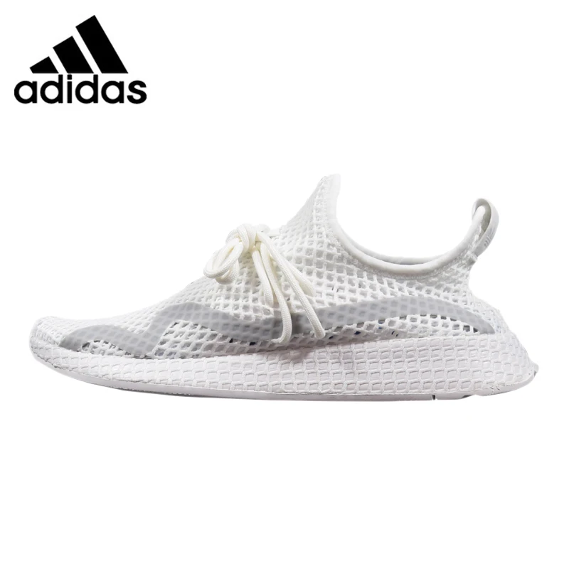 

Adidas Deerupt Runner Women's Running Shoes White/Grey Lightweight Breathable Wear-resistant Outdoor Sneakers # CG6082 CG6085