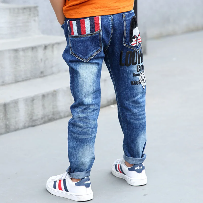 Boys Jeans new kids straight leg blue dark denim ages 3-12
