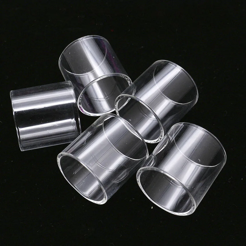 

2PCS/Lot Serpent smm rta Replacement Clear Pyrex Glass Tube