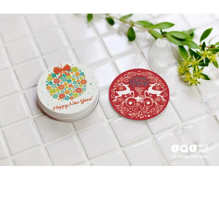 

Fashion 38 Pcs/lot Christmas Stickers Scrapbooking Korean Stickers,For Holiday Gift Baking Kawaii Bullet Journal Supplies