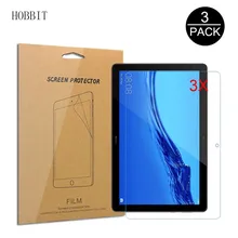 3 предмета в комплекте прозрачный ЖК-дисплей Защитная пленка для Huawei MediaPad T5 AGS2-W09 W19 AGS2-L03 L09 10,1 планшет Анти-Царапины Экран протектор