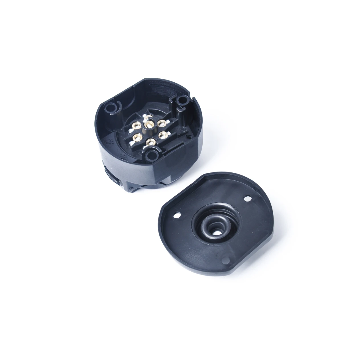 Прочный 12V 7 Pin пластиковый Европейский прицеп розетка буксировочный брусок