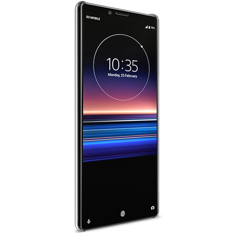 Прозрачный чехол Imak Air для Sony Xperia 5 1 ii твердый пластиковый из поликарбоната II 10