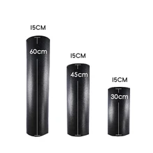 Ролик из вспененного полипропилена высокой плотности для расслабления мышц и физиотерапии, черный, 30 см 45 см 60 см Йога блоки массажный ролик