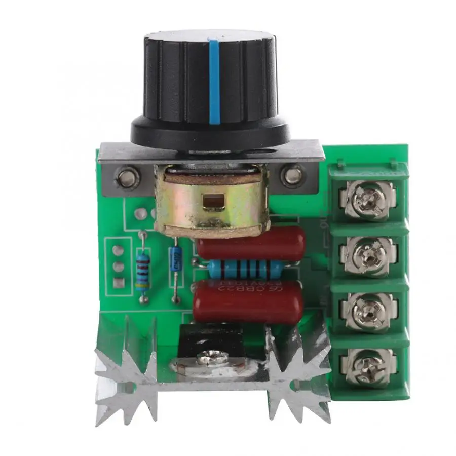 

Controller AC Gear Motor AC 220V 2000W Thyristor Motor Speed Control Adjustable Power Controller for Temperature Electric Motor
