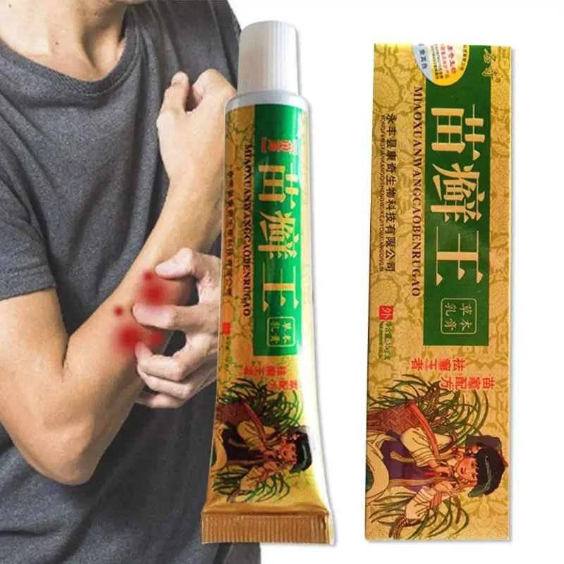 1pc Chinese Herbal Psoriasis Ointment Powerful for Dermatitis Eczema