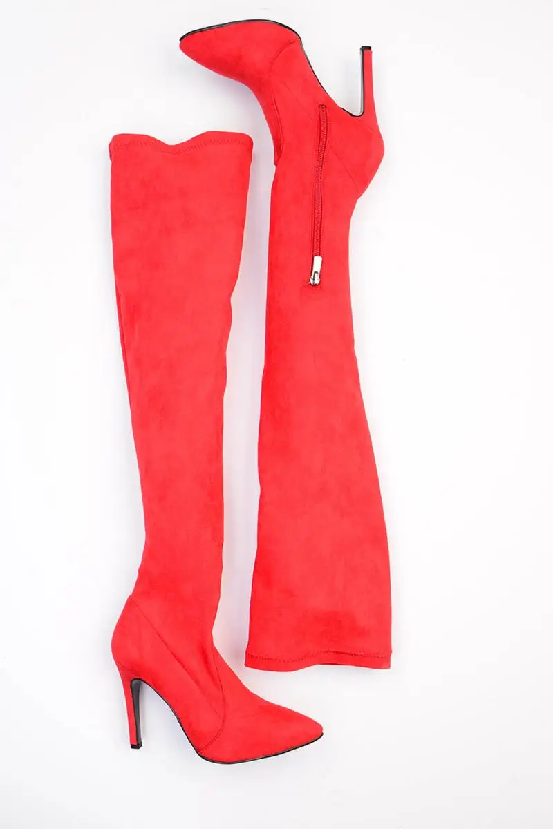 

Bambi Red Women Boots G0479199072