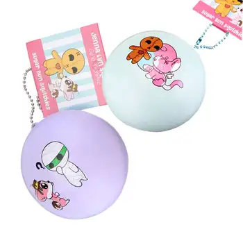 

Anti-stress 7cm Sugar Bread Mummy Bun Hanging Ornament Gift Collection With Packaging Small Bread Cute Pattern Children Toy