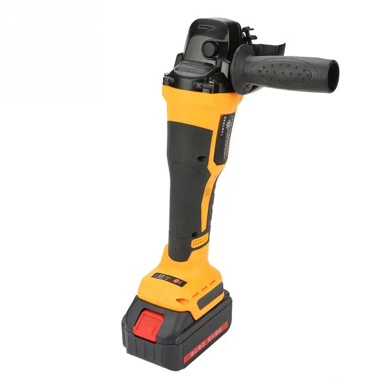 

600W Angle Grinder Handhold Rechargeable Brushless Li-ion Battery Angle Grinder Wood Metal Cutter Grinding Cutting Tools Machine