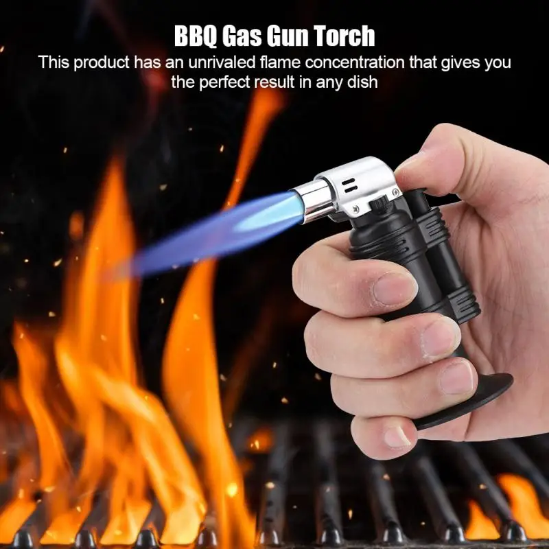 Kitchen Torch Cooking Torch Lighter Blow Torch BBQ Gas Butane Flame Gun