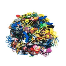 100 шт Смешанные случайные горячие Мультяшные закладки для книг милые скрепки для студентов канцелярские принадлежности Школьные офисные принадлежности подарок для детей