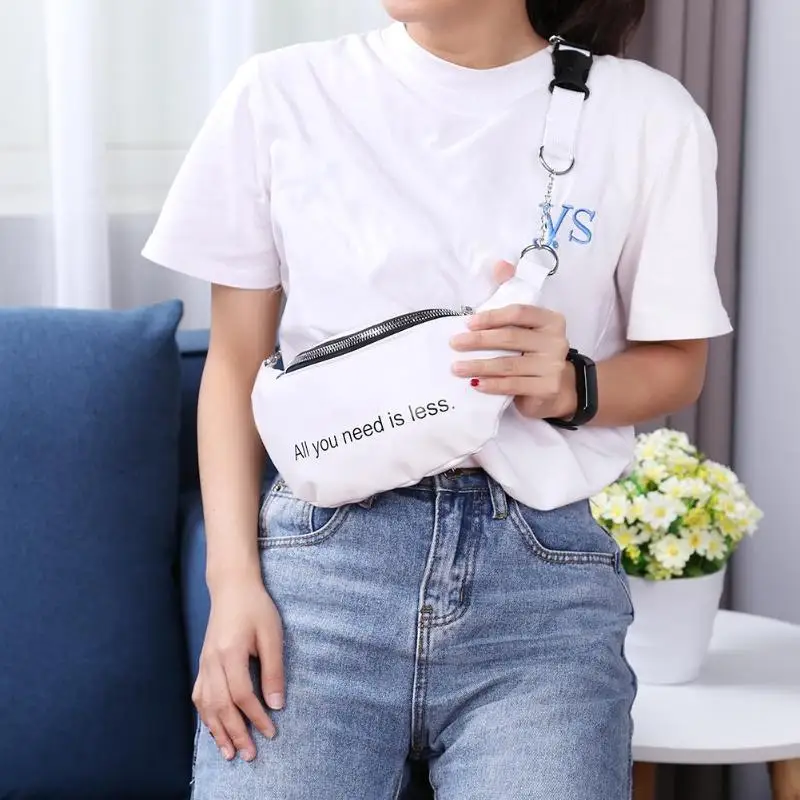 فاني الخصر حزم جلد النساء حقيبة كتف سلسلة هاتف حبال Crossbody أكياس الصدر حقائب كيس من دوس Bolsas الأنثوية موهير