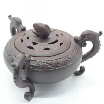 

Portable Porcelain Censer Coil Incense Holder Ceramic Incense Burners Aromatherapy Furnace Holder Use In Home Office Teahouse