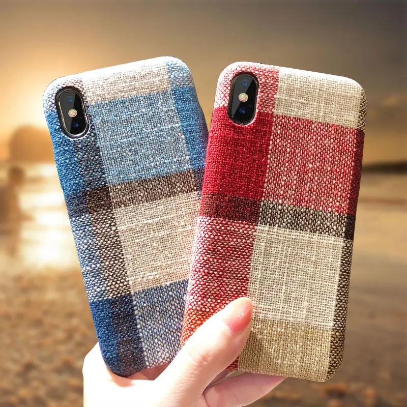 Для iPhone 7 7Plus 6S 6 8 8Plus Чехлы Роскошная ткань Мягкий ТПУ силиконовый Полный чехол для