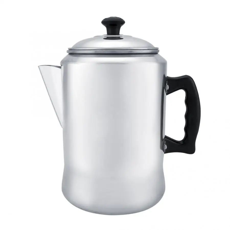 

Espresso Machine Aluminum Alloy Coffee Maker Pot Percolator Tea Kettle Stove Top with Lid Coffe Maker moka