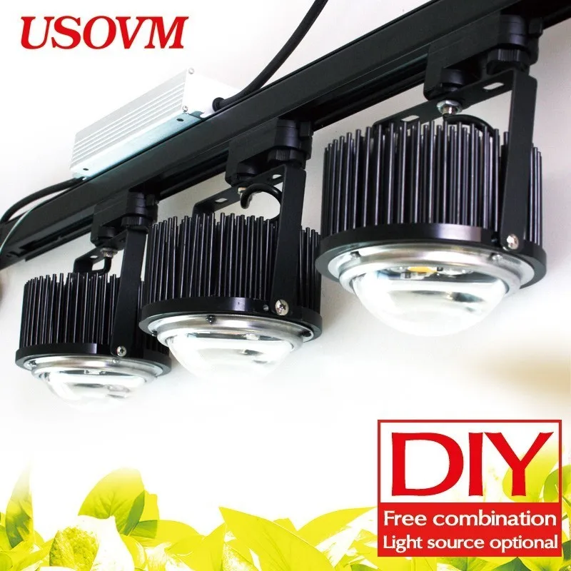 DIY полный спектр оригинальный CREE CXB3590 CXA2540 50 Вт 100 COB светодиодный светильник для