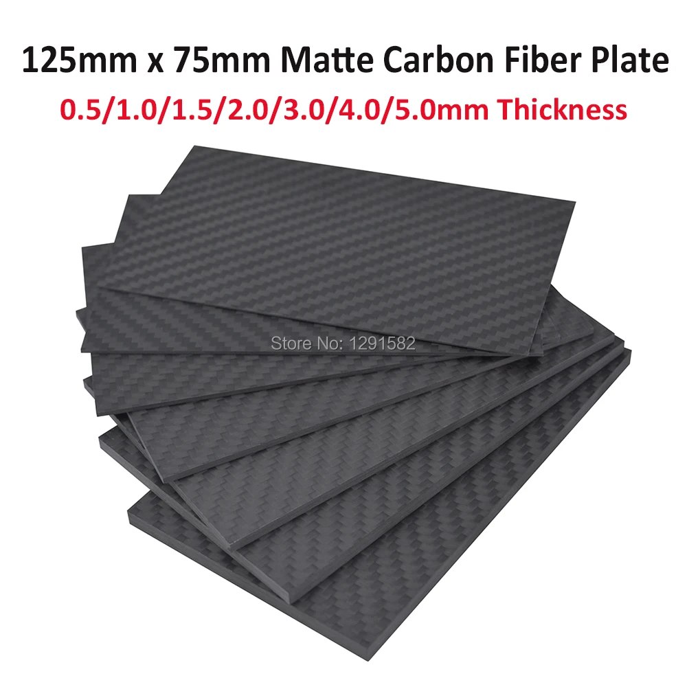 Hojas De Panel De Placa De Fibra De Carbono Material 2 Mm