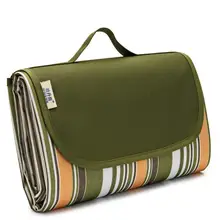 Коврики для пикника, палатки, коврики для газонов, армейский зеленый, синий, оранжевый, красный, с принтами для пикника, ПВХ ткань