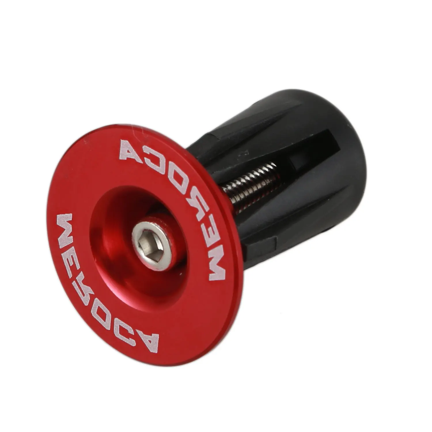 1 Pair Aluminum Bike Handlebar Grips Cap Plug Handle Bar Caps End Plugs Stoppers