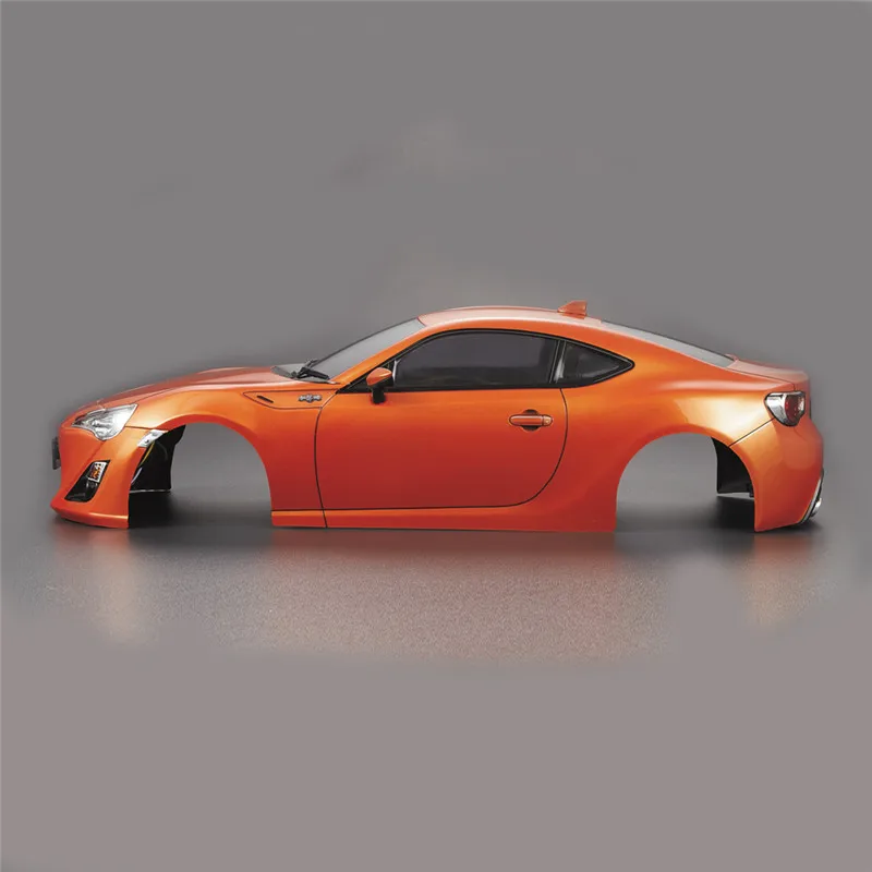 Killerbody 86 Finished RC Car Body Shell Metallic-Orange Printed Light Buckets Assembled For 1/10 Electric Car