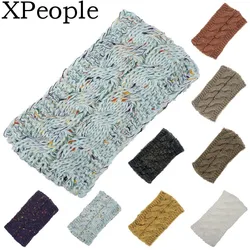 XPeople Winter Knitted Headband Knit Ear Warmer Crochet Head Wraps for Women Girls XPeople Winter Knitted Headband Knit Ear Warmer Crochet Head Wraps for Women Girls