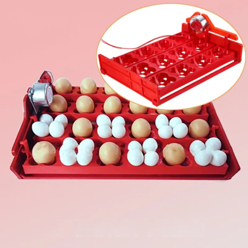 

12 Chicken Eggs Turner For Automatic Duck Quail Bird Poultry Egg Incubator Tray Incubator Hatcher Machine