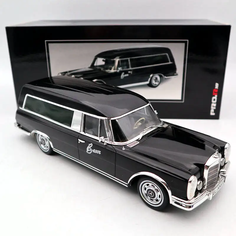 SCHUCO 1:18 Mer es B nz 600 автомобиль для похорон 1965 CARRO FUNEBRE игрушки модели автомобилей