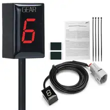 Для Suzuki GSX-R1000 GSX1400 SV650 SV1000 DL650 DL1000 мотоцикл ЖК-дисплей для детей возрастом 1-6 уровень Шестерни цифровой индикатор передачи