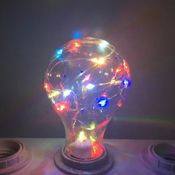 

LED RGB Bulb E27 LED Bulbs Decorative Light for Home Christmas Holiday Birthday Celebration Party Decoration