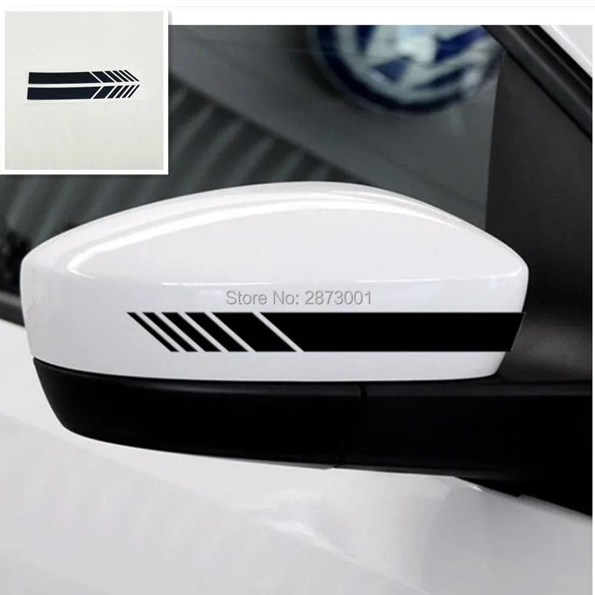 

Car Vinyl Sticker Rearview Mirror Side Decal for suzuki grand vitara toyota corolla opel skoda rapid ford suzuki grand vitara