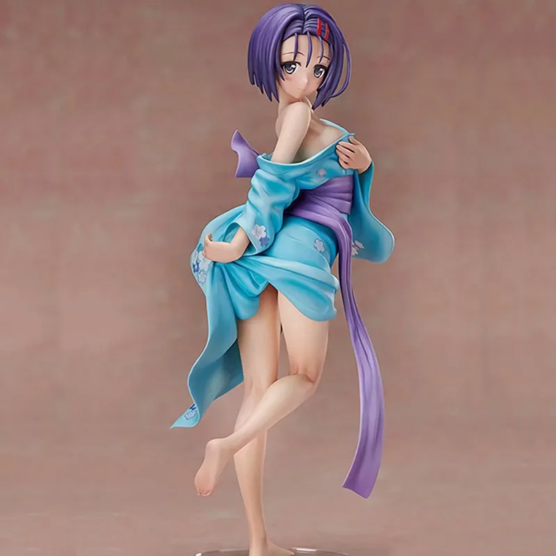 

GZTZMY To Love-Ru JAPAN Anime To LOVE Darkness Sexy Girl Haruna Sairenji Bath Dress sexy girls Action Figures toys Anime Doll