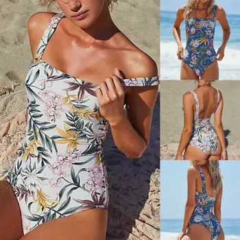 

HIRIGIN New Women One Piece Swimsuit Beachwear Swimwear Push up Monokini Bikini Bathing
