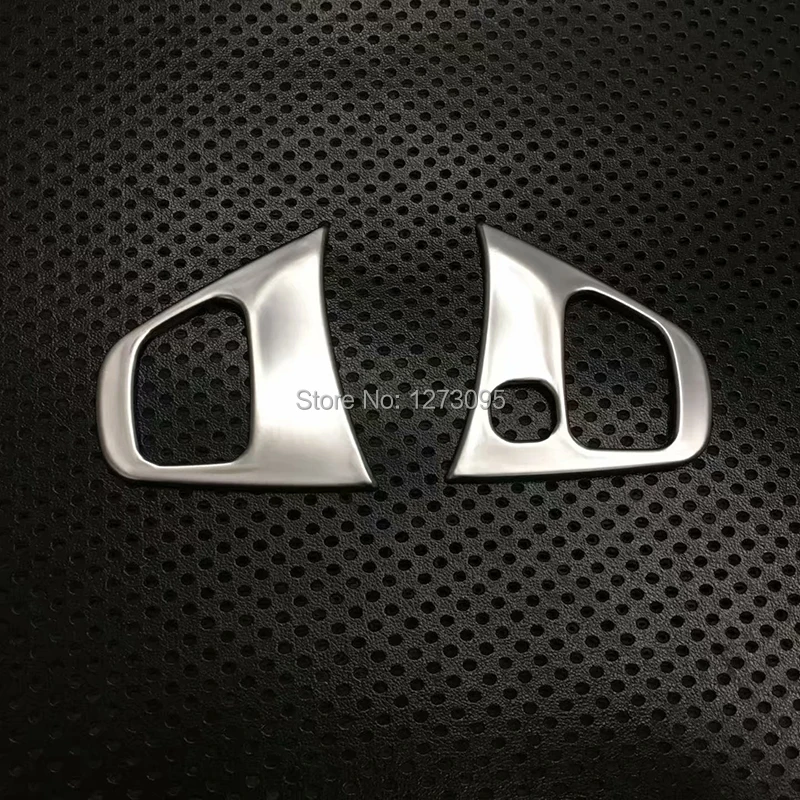 

For Renault Captur 2016 2017 2018 ABS Car Steering Wheel Control Panel Button Cover Trim Cover Protector Car Styling Accessories