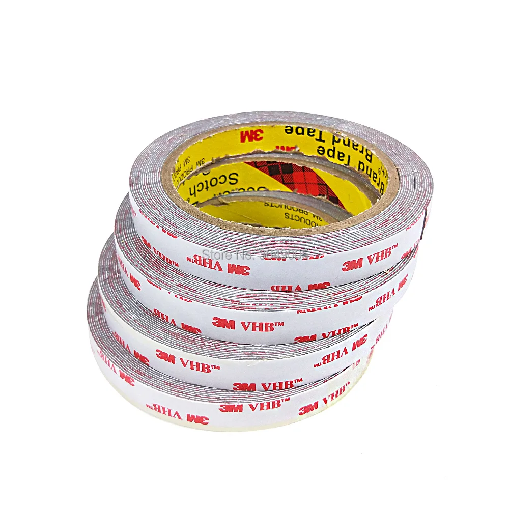 Hot Sell 0 6mm Thickness 3m Vhb Acrylic Foam Tape Rp25 High Stick Gray Foam Double Side Tape Tape Aliexpress
