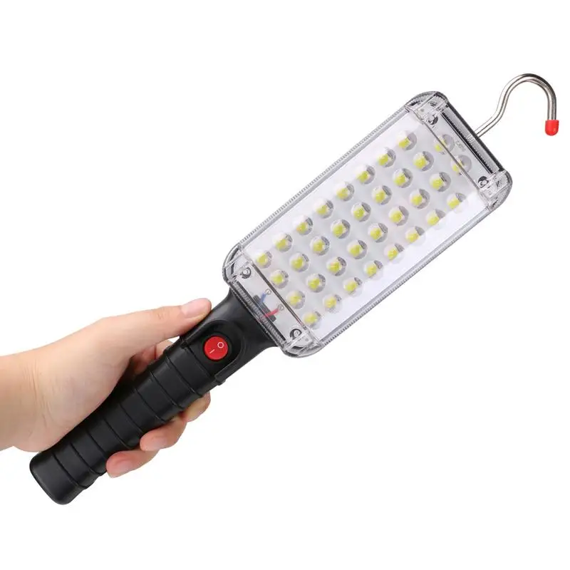 

Rechargeable 34LED With Strong Tape Hook Handheld Glare Work Light Car Inspection Light