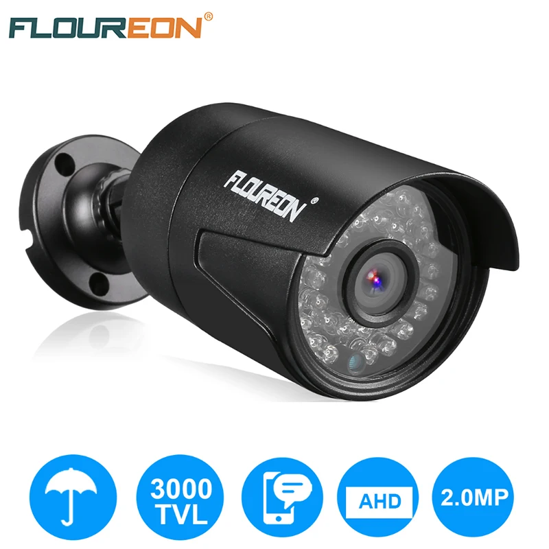 

Analog Camera 1080P 2.0MP 3000TVL NTSC/PAL Waterproof CCTV AHD DVR Camera Night Vision Replacement Surveillance Camera