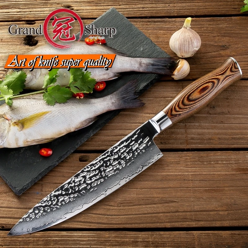  Chef Knife VG10 Japanese Kitchen Knives Stainless Steel Cooking Tool Damascus Kitchen Knife Japanes - 32969225087