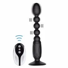 DMM Suction Anal Dildo Vibrator Anal Plug Prostate Massager Anal Beads Remote Butt Plug Male Masturbator Erotic Sex Toys for Men