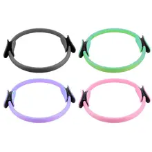 Спортивное фитнес двойное сцепление кольцо для йоги пилатеса сопротивление Круг Женщины Фитнес бедра и ноги Тренировка мышц кольцо