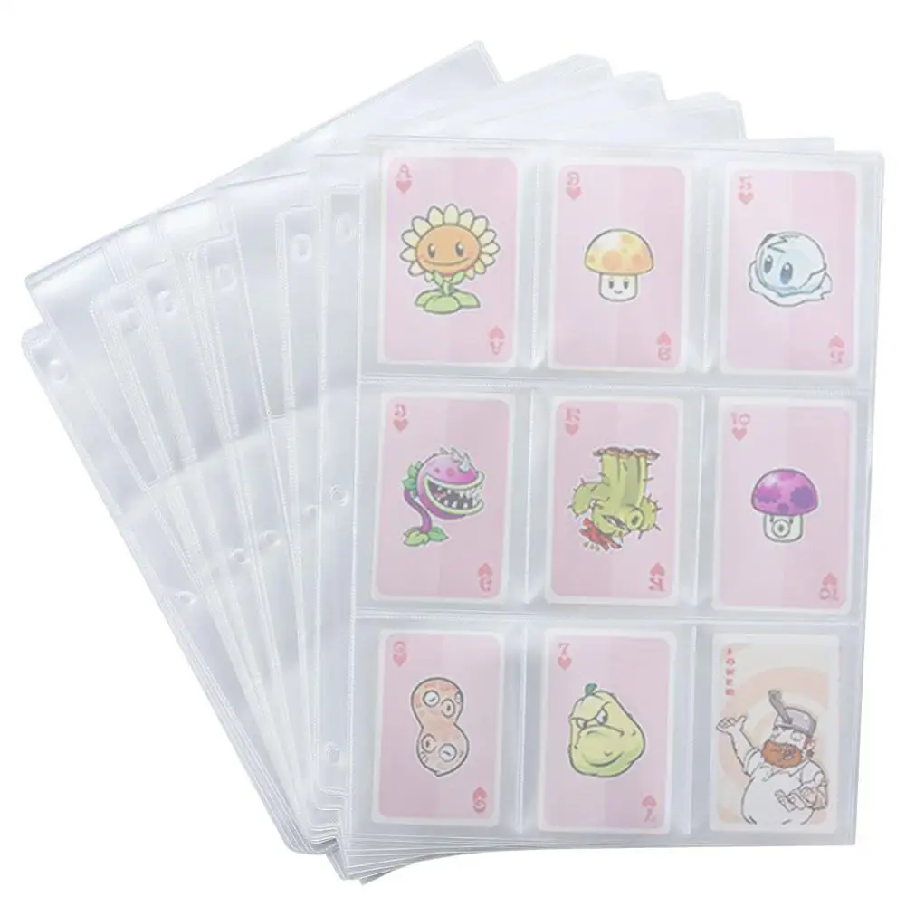 

50 Game Card Sets New Card Sleeve Cards Protector Magic Killers of Three Kingdom Football Star Card Transparent Outdoor Games