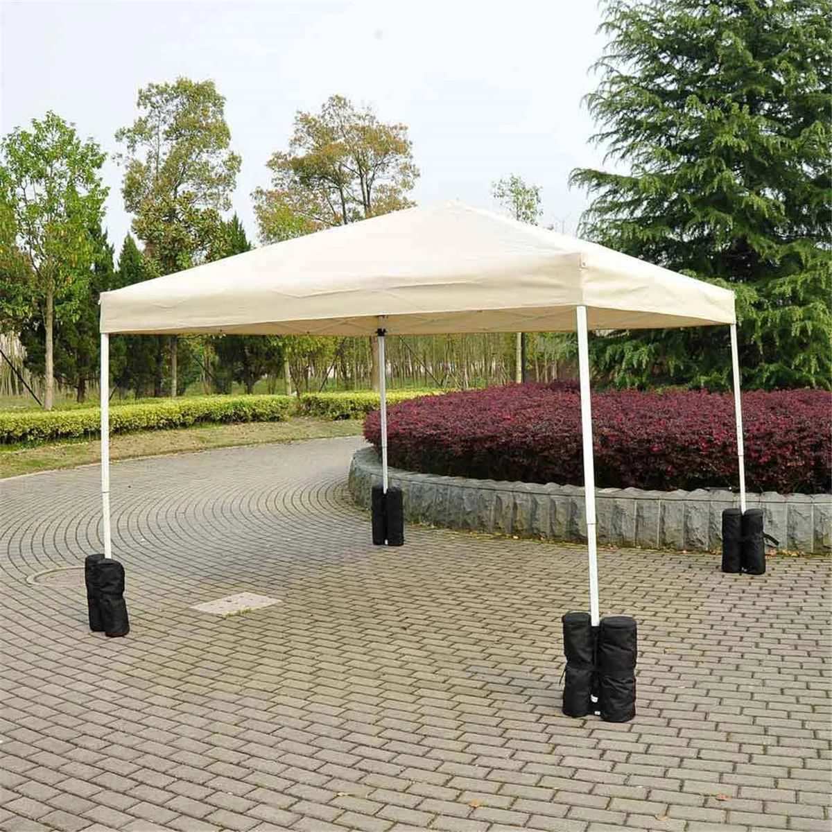 

Outdoor Camping Tent Sand Bag Sunshade Canopy 4 Leg Weight Gazebo 600D Oxford Windproof Fixing Sandbag Tents Accessories