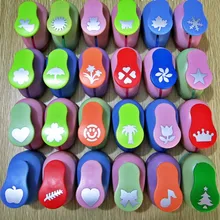 Туба Тип тиснения резак для бумаги Furador Cortador De Papel Eva Дырокол Скрапбукинг перфоратор картина 2,3-2,5 см