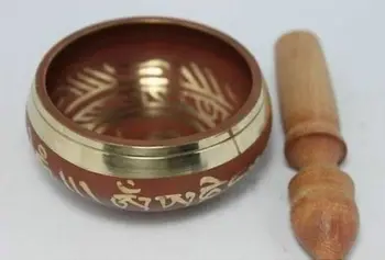 

Collectable Chinese Brass Carved Singing Buddha Bowl Exquisite Small Bowl