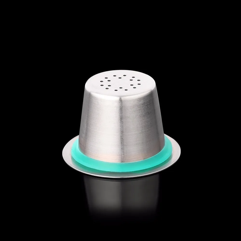 2 шт кор. заправка Nespresso кофе капсулы из нержавеющей стали многоразового Nespress кофе капсулы многоразовые Итальянский кофе фильтр-чашка 2 шт кор. заправка Nespresso кофе капсулы из нержавеющей стали многоразового Nespress кофе капсулы многоразовые Итальянский кофе фильтр-чашка